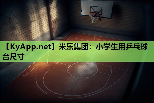 米乐集团：小学生用乒乓球台尺寸