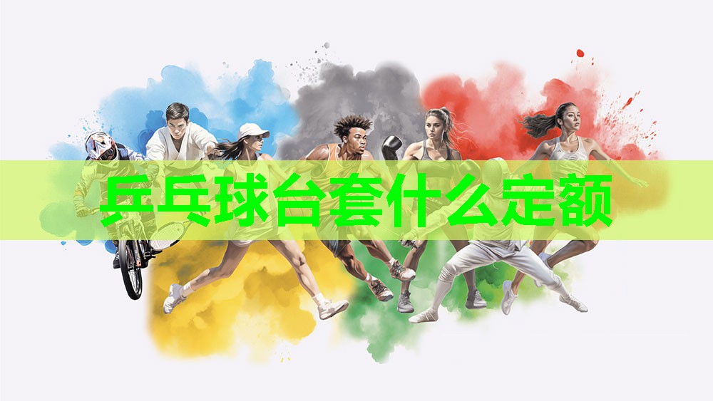 乒乓球台套什么定额
